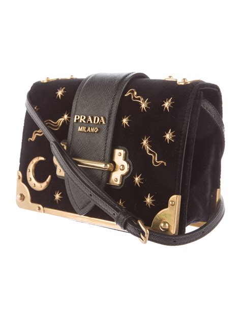 prada velvet cahier astrology bag|Prada cahier astro bag review.